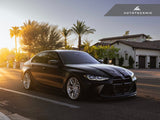 AutoTecknic Dry Carbon Motorsport V1 Front Grille Set - G80 M3 | G82/ G83 M4 by AutoTecknic ATK-BM-0414-DCG-V1-8