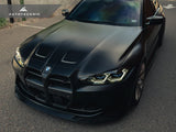 AutoTecknic Dry Carbon Motorsport V1 Front Grille Set - G80 M3 | G82/ G83 M4 by AutoTecknic ATK-BM-0414-DCG-V1-3