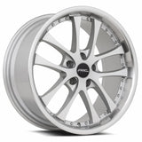 VORS AR5 17" 5x120 Silver Machine Face Lip Chrome Rivet by VORS Wheels