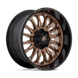 Fuel Wheels D797 ARC 22" 6x135/6x139.7 Platinum Bronze With Black Lip by Fuel Offroad D79722009847
