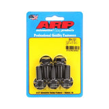 ARP M12 x 1.50 x 25 Hex Black Oxide Bolts (Set of 5)