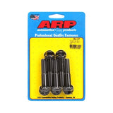 ARP M12 x 1.50 x 60 Hex Black Oxide Bolts (Set of 5)
