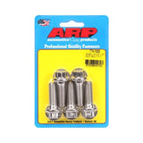 ARP M12 x 1.50 x 35 12pt SS Bolts - Set of 5