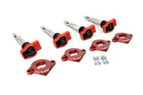 1.8T Coilpack Adapter Kit With Red Velt Sport Coilpacks by UroTuning Kits 18T-VS2-Coilpack-Adapter-Kit