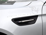 AutoTecknic Replacement Stealth Black Fender Vents - F10 Sedan | M5 by AutoTecknic ATK-BM-0073-MB
