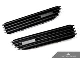 AutoTecknic Replacement Stealth Black Fender Gills - E46 Coupe & Cabrio | M3 by AutoTecknic ATK-BM-0074-EMBLEMS