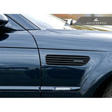 AutoTecknic Replacement Stealth Black Fender Gills - E46 Coupe & Cabrio | M3