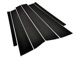 AutoTecknic Carbon Fiber B & C Pillar Covers - BMW F30 3-Series Sedan by AutoTecknic ATK-BM-0123