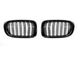 AutoTecknic Gloss Black Front Grille Set - F25 X3 LCI | F26 X4 by AutoTecknic ATK-BM-0171-DS-GB