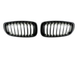AutoTecknic Stealth Black Front Grille Set - F34 3-Series Gran Turismo by AutoTecknic ATK-BM-0173-MB