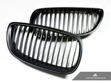 AutoTecknic Stealth Black Front Grille Set - E92/ E93 3-Series Pre-LCI (including E9X M3) by AutoTecknic ATK-BM-0176-2