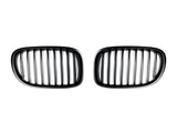 AutoTecknic Stealth Black Front Grille Set - F01/ F02 7-Series LCI by AutoTecknic ATK-BM-0177-LCI-MB