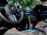 AutoTecknic Painted Steering Wheel Trim - F87 M2 | F80 M3 | F82/ F83 M4 | F10 M5 LCI | F06/ F12/ F13 M6 by AutoTecknic ATK-BM-0183-P-16