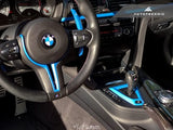 AutoTecknic Painted Steering Wheel Trim - F87 M2 | F80 M3 | F82/ F83 M4 | F10 M5 LCI | F06/ F12/ F13 M6 by AutoTecknic ATK-BM-0183-P