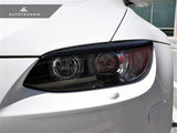 AutoTecknic Stealth Black Headlight Trim Set - E92/ E93 M3 & 3-Series Coupe/ Convertible Pre-LCI by AutoTecknic ATK-BM-0236-ABS