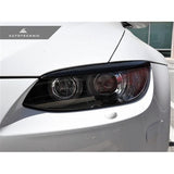 AutoTecknic Stealth Black Headlight Trim Set - E92/ E93 M3 & 3-Series Coupe/ Convertible Pre-LCI