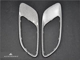 AutoTecknic Silver Fiber Hood Vents - E90 M3 | E92 M3 | E93 M3 by AutoTecknic ATK-BM-0238-SF