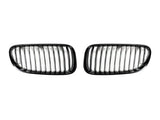 AutoTecknic Gloss Black Front Grille Set - E92 Coupe/ E93 Cabrio | 3-Series LCI by AutoTecknic ATK-BM-0240-GB