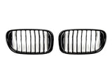 AutoTecknic Gloss Black Front Grille Set - G11/ G12 7-Series Pre-LCI (16-19) by AutoTecknic ATK-BM-0301-GB