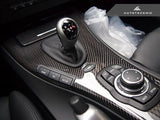 AutoTecknic Replacement Carbon Fiber Interior Center Console - E90 M3 | E92 M3 | E93 M3 by AutoTecknic ATK-BM-0361-E90-08MT