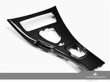 AutoTecknic Replacement Carbon Fiber Interior Center Console - E90 M3 | E92 M3 | E93 M3 by AutoTecknic ATK-BM-0361-E92-08MT