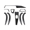 AutoTecknic Dry Carbon Fiber Interior Trim - F30 3-Series Sedan | F34 3-Series GT | F36 4-Series GC - Twill Weave (2x2) / F30/ F31 3-Series Sedan