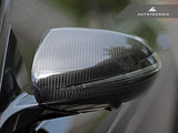 AutoTecknic Replacement Version II Dry Carbon Mirror Covers - Mercedes-Benz W205 C-Class by AutoTecknic ATK-MB-0305-DCG-14