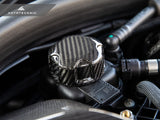 AutoTecknic Dry Carbon Charge Cooler Tank Cap Cover - F87 M2 Competition / M2 CS by AutoTecknic ATK-BM-0032-SC-21