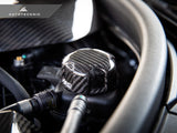 AutoTecknic Dry Carbon Charge Cooler Tank Cap Cover - F85 X5M | F86 X6M by AutoTecknic ATK-BM-0032-SC-10