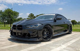 AutoTecknic Dry Carbon Motorsports Front Aero Lip - BMW G80 / G82/ G83 / M3 / M4 by AutoTecknic ATK-BM-0709-DCG
