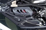 AutoTecknic Dry Carbon V2 Engine Bay Trim Set - BMW - G80 M3 | G82/ G83 M4 by AutoTecknic