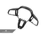 AutoTecknic Carbon Fiber Steering Wheel Trim - BMW G90/G99 M5 by AutoTecknic ATK-BM-0851