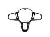 AutoTecknic Carbon Fiber Steering Wheel Trim - BMW G90/G99 M5 by AutoTecknic ATK-BM-0851