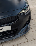 TRE BMW 2 Series M Sport & M240i G42 Pre-Preg Carbon Fiber ID-01 Front Splitter by TRE TR-BG42ID01FSCF