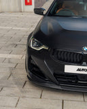 TRE BMW 2 Series M Sport & M240i G42 Pre-Preg Carbon Fiber ID-01 Front Splitter by TRE TR-BG42ID01FSCF
