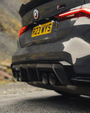 TRE BMW G80 G81 M3 & G82 M4 Pre-Preg Carbon Fiber OEM Style Rear Diffuser by TRE TR-BG80RDPECF