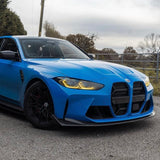 TRE BMW M3 G80 G81 & BMW M4 G82 G83 Pre-Preg Carbon Fiber CSL Front Splitter by TRE TR-BG8XCSLFSCF