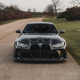TRE BMW M3 G80 G81 & BMW M4 G82 G83 Pre-Preg Carbon Fiber CSL Front Splitter by TRE TR-BG8XCSLFSCF