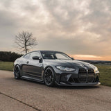 TRE BMW M3 G80 G81 & BMW M4 G82 G83 Pre-Preg Carbon Fiber CSL Front Splitter by TRE TR-BG8XCSLFSCF