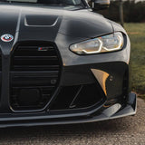 TRE BMW M3 G80 G81 & BMW M4 G82 G83 Pre-Preg Carbon Fiber CSL Front Splitter by TRE TR-BG8XCSLFSCF