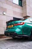 TRE BMW M3 G80 & BMW 3 Series G20 Pre-Preg Carbon Fiber Ducktail Rear Spoiler by TRE TR-BG80RSGPCF
