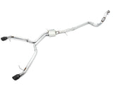 AWE Tuning Track Edition / Diamond Black AWE Tuning Cat Back Exhaust (Dual Outlet Style) | B9 Audi A4 2.0T Quattro 3020-33026