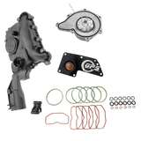 Audi Under Supercharger Kit - 3.0T Gen 2 CREC - GPS Aluminum Thermostat Assembly by German Performance Solutions A_30T_G2_US_Kit-1