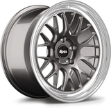 Apex Wheels ML-10RT 18" 5x120 Machined Lip Anthracite by Apex Wheels