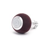 BFI Heavy Weight Shift Knob - GS2 - Aubergine Alcantara - Machined Finish - 981 / 991 by BFI GS2U-91-9036