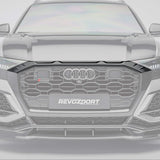 Revozport Carbon Fiber Front Grill (Pre-LCI) - Audi 4M RSQ8