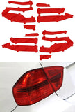 Lamin-X Red Lamin-X BMW X7 (2023+) Tail Light Covers B2101R