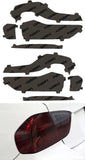 Lamin-X Gunsmoke Lamin-X BMW 2-Series Coupe (2022+) Tail Light Covers B2104G