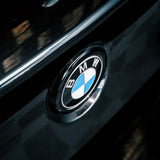 MHC Black BMW 1 Series Rear Badge Surround Cover In Gloss Black (F20/F21) by MHC+ MHCB-F20-BGSB