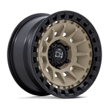 Black Rhino Wheels Barrage 17" 5x127 Desert Sand On Matte Black by Black Rhino Wheels BR009TM17855010N